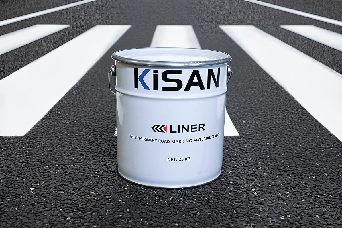 Liner® Two Component Screed Road Marking Material